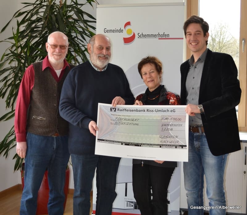 BuergerstiftungSpendenuebergabe Feb 2016
