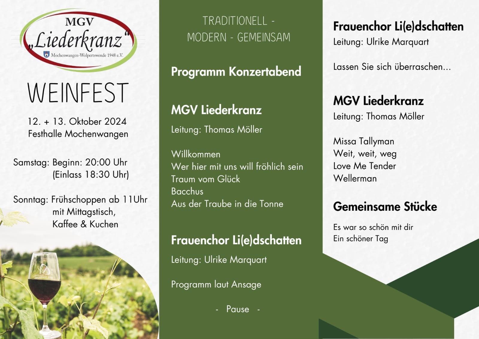 Foto: Frauenchor Li(e)dschatten als Gastchor in Mochenwangen